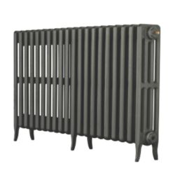 Arroll 660mm x 1114mm 4790BTU Cast Grey Cast Iron 4 Column Radiator