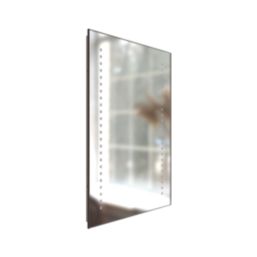 Ohio Rectangular Bathroom Mirror With 2460lm LED Light 500mm x 700mm