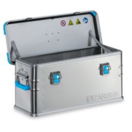 Zarges 41Ltr 280mm x 690mm x 310mm Silver Storage Box