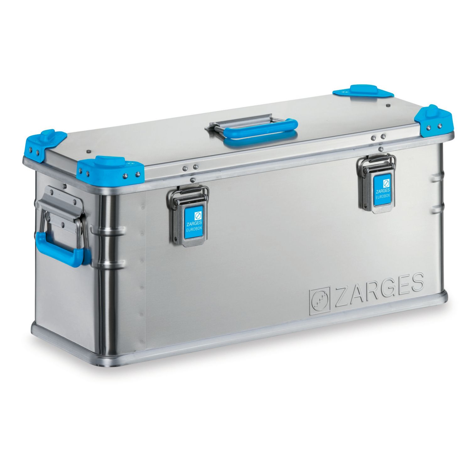 Zarges 41Ltr 280mm x 690mm x 310mm Silver Storage Box (615CP)