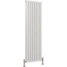Reina Harley Double 1800mm x 560mm 5548BTU White Vertical Designer Radiator