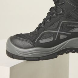 Regatta Limestone Size 9  Black / Granite Waterproof Steel Toe Cap Safety Boots