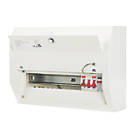 Contactum Defender 1.0 16-Module 12-Way Part-Populated  Main Switch Consumer Unit with SPD