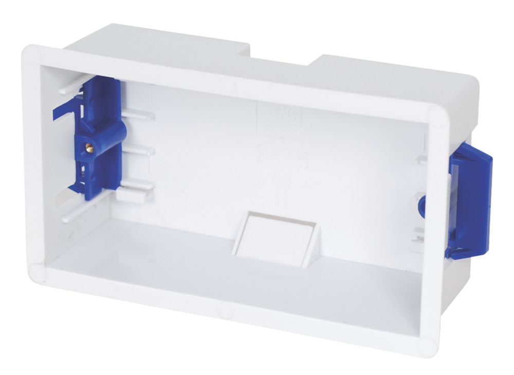 LAP 2Gang Dry Lining Boxes 45mm 10 Pack Screwfix