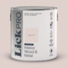 LickPro 2.5Ltr Pink 07 Satin Water-Based Trim Paint