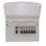MK Sentry  8-Module 8-Way Populated High Integrity RCD Incomer Consumer Unit
