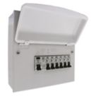 MK Sentry  8-Module 8-Way Populated High Integrity RCD Incomer Consumer Unit