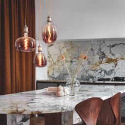 Calex XXL Avesta Maroon E27 Decorative LED Light Bulb  130lm 5W