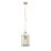 Quay Design Liberty 1-Light Pendant Antique Brass