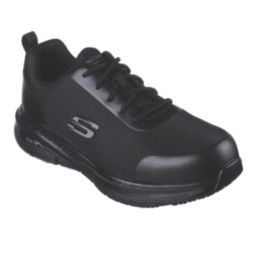 Skechers Arch Fit Sr Ringstap Size 9  Black  Water-Resistant Steel Toe Cap Safety Trainers