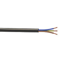 Time 3183P Black 3-Core 0.75mm² Flexible Cable 25m Drum