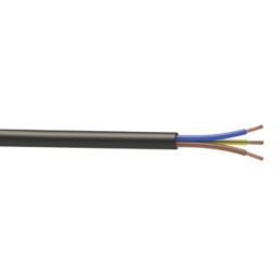 Time 3183P Black 3-Core 0.75mm² Flexible Cable 25m Drum