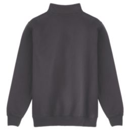 Pro RTX  1/4 Neck Zip Sweatshirt Charcoal Small 35 / 37" Chest