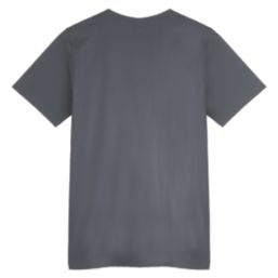 Pro RTX  Short Sleeve T-Shirt Solid Grey X Large 44 / 47" Chest
