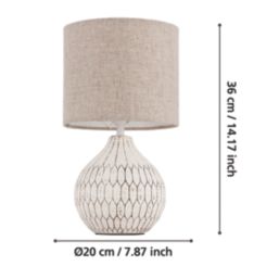 Eglo Bellariva 3 Table Lamp White