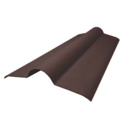 Corrugated Bitumen Ridge  Brown 950mm x 2.2mm x 420mm