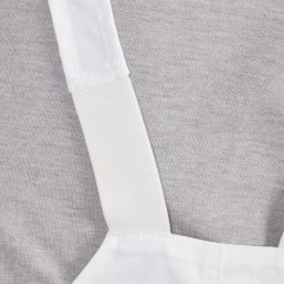 Bib & Brace Overalls White Large 42" W 31" L