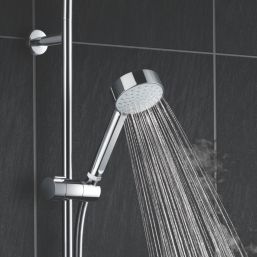 Mira Decor Dual White/Chrome 10.8kW  Manual Electric Shower