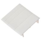 Schneider Electric KQ Plastic 3-Pole Blanking Plates 10 Pack