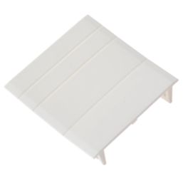 Schneider Electric KQ Plastic 3-Pole Blanking Plates 10 Pack