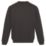 Regatta Pro Crew Neck Sweatshirt Black 2X Large 50" Chest