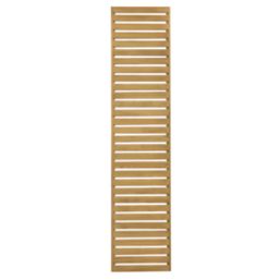 Forest  Softwood Rectangular Slatted Trellis 1' x 6' 6 Pack