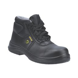 Amblers FS663 Size 7  Black Water-Resistant  Safety Boots