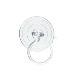 Wreath Suction Hook Clear