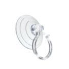 Wreath Suction Hook Clear