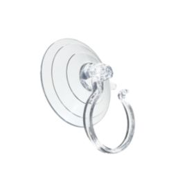Wreath Suction Hook Clear