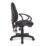 Nautilus Designs Java 300 Medium Back Task/Operator Chair Fixed Arms Black