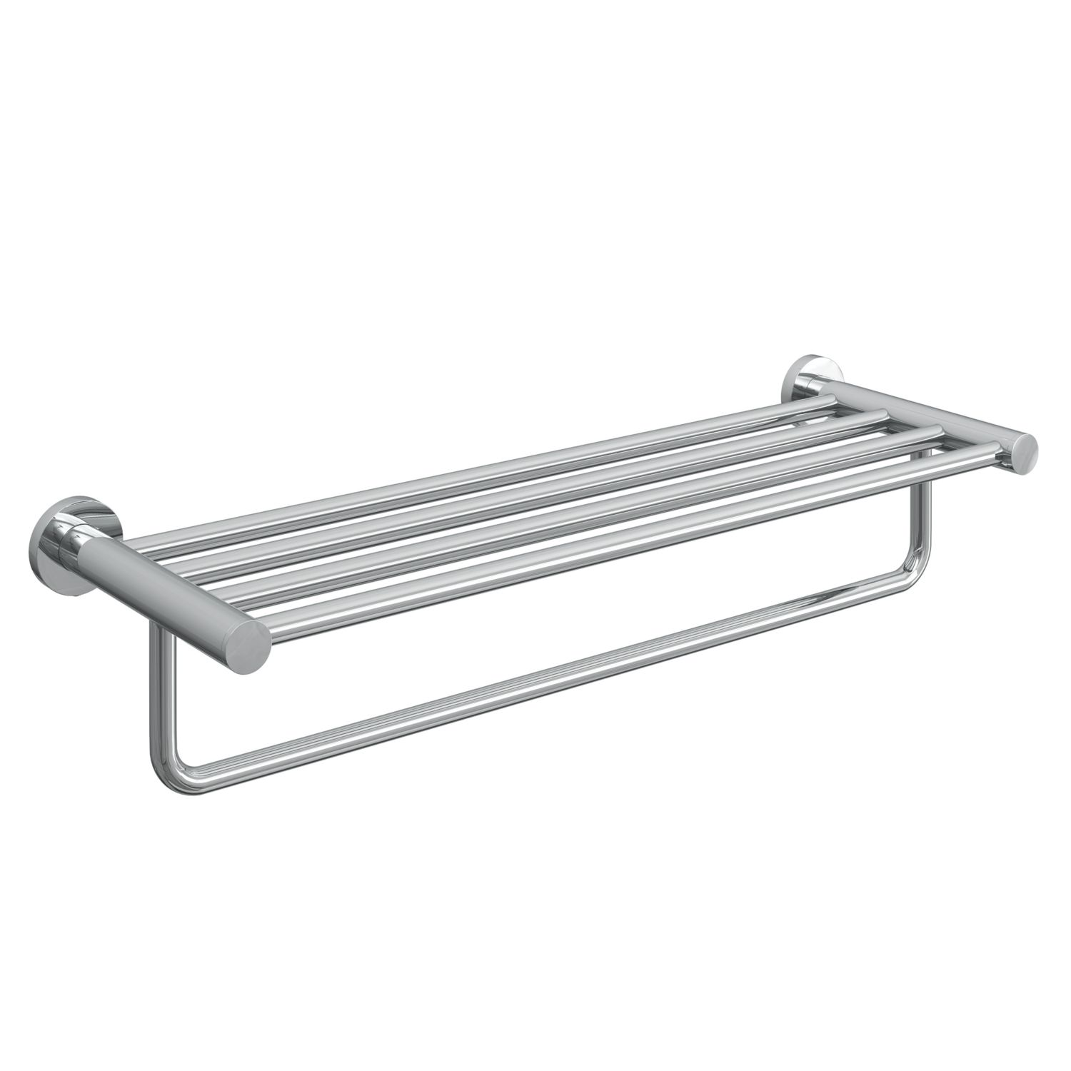 ETAL Towel Rail Shelf Stainless Steel 610mm x 220mm x 115mm (616RL)