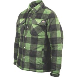 Dickies Portland Long Sleeve Shirt Green Large 41" Chest