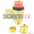 Ideal Heating 075248 Altecnic 1/2" Safety Valve Assembly