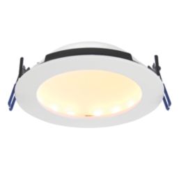 Saxby OrbitalPRO Fixed  Fire Rated LED Recessed Downlight Matt White 15W 1100lm