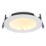 Saxby OrbitalPRO Fixed  Fire Rated LED Recessed Downlight Matt White 15W 1100lm