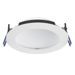 Saxby OrbitalPRO Fixed  Fire Rated LED Recessed Downlight Matt White 15W 1100lm