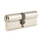 Union  6-Pin Euro Cylinder Lock 40-40 (80mm) Satin Nickel