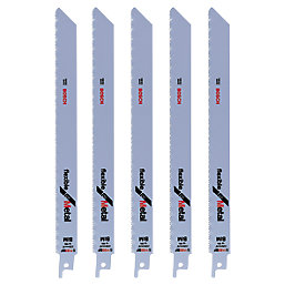 Bosch  S1122BF Metal Reciprocating Saw Blades 225mm 5 Pack