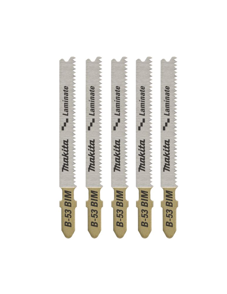 Makita  B-10970 B53 Laminate Jigsaw Blades 826mm 5 Pack
