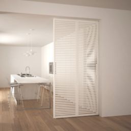 Henderson Husky 100 H100/18A 1-Door Sliding Track System Silver 1800mm