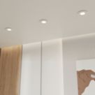 Refurb LAP Chaac Fixed  Fire Rated LED Downlights White 5.5W 600lm 10 Pack