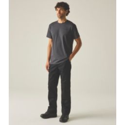 Regatta Pro Trade Short Sleeve T-Shirt Slate Grey Small 39" Chest