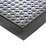 COBA Europe Comfort-Lok Anti-Fatigue Floor Interlocking Mat Black 0.8m x 0.7m x 12.5mm