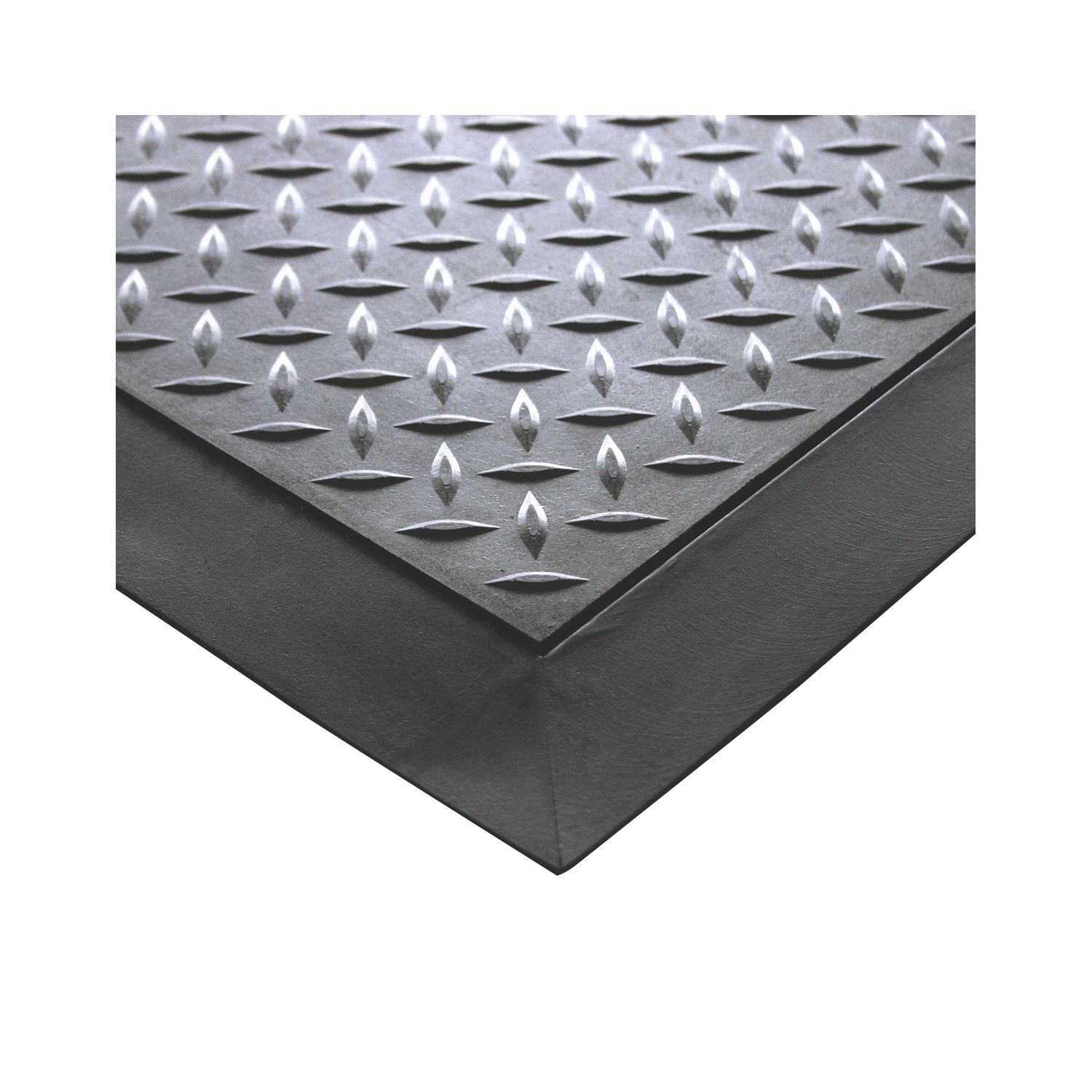 COBA Comfort-Lok Anti-Fatigue Floor Interlocking Mat Black 0.8m x 0.7m x 12.5mm (617FV)