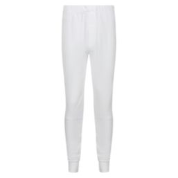 Regatta Long Johns Thermal Base Layer White Small 31" W 32" L