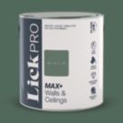LickPro Max+ 2.5Ltr Green BS 14 C 39 Matt Emulsion  Paint