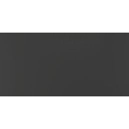 Splashwall Horizontal Tile Bathroom Wall Panel Gloss Black 1220mm x 2440mm x 3mm