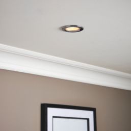 Saxby CosmosEco V3 Fixed  Fire Rated LED Recessed Downlight Chrome 6W 500lm