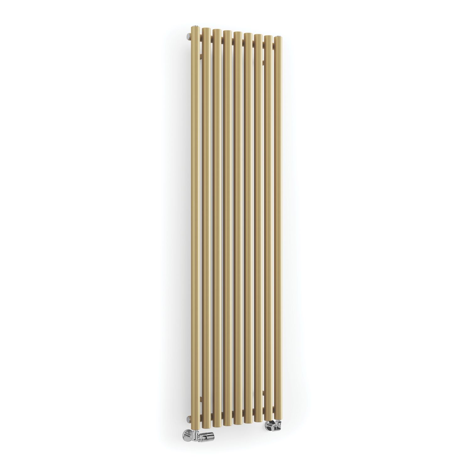 Terma Rolo Room 1800mm x 480mm 3517BTU Brass Vertical Designer Radiator (617RH)